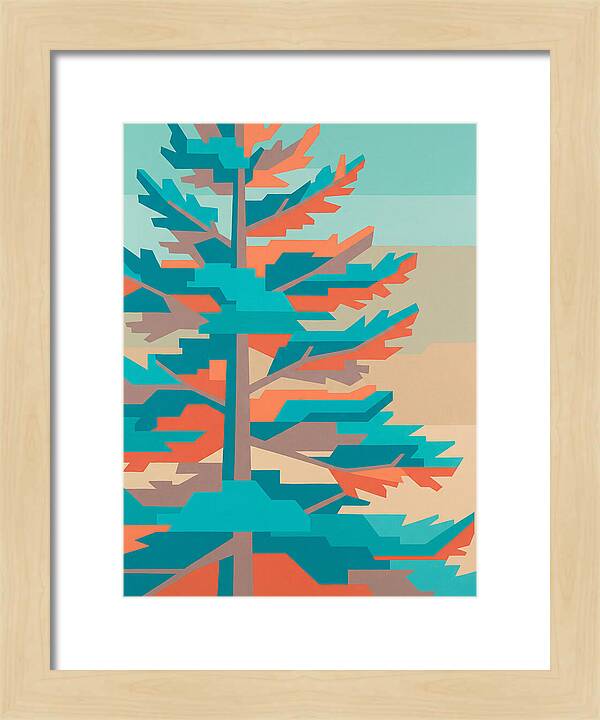 Pine Tree Pop Art