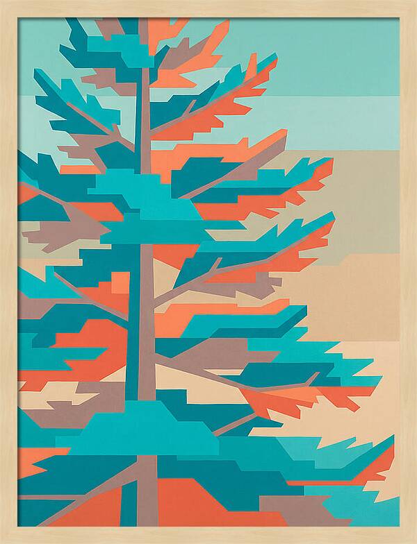 Pine Tree Pop Art