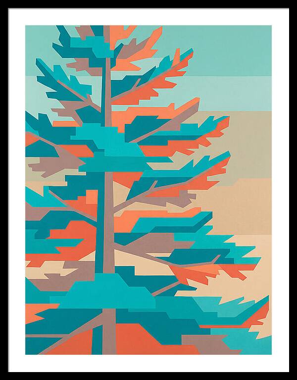 Pine Tree Pop Art