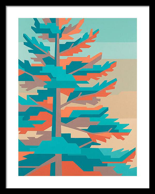 Pine Tree Pop Art
