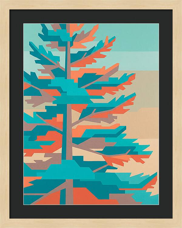 Pine Tree Pop Art