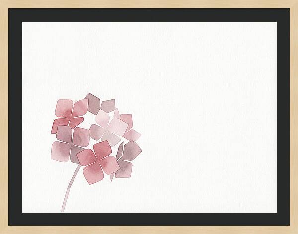 Pink Hydrangea Elegance