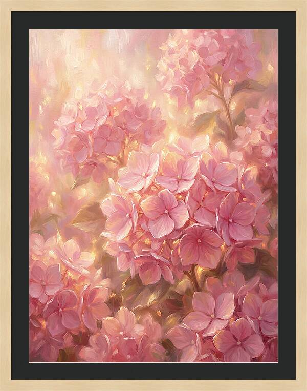 Pink Hydrangeas