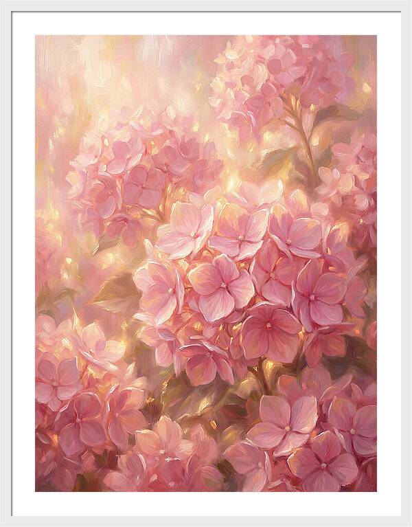 Pink Hydrangeas