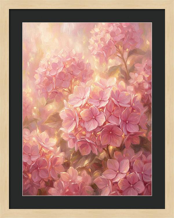Pink Hydrangeas