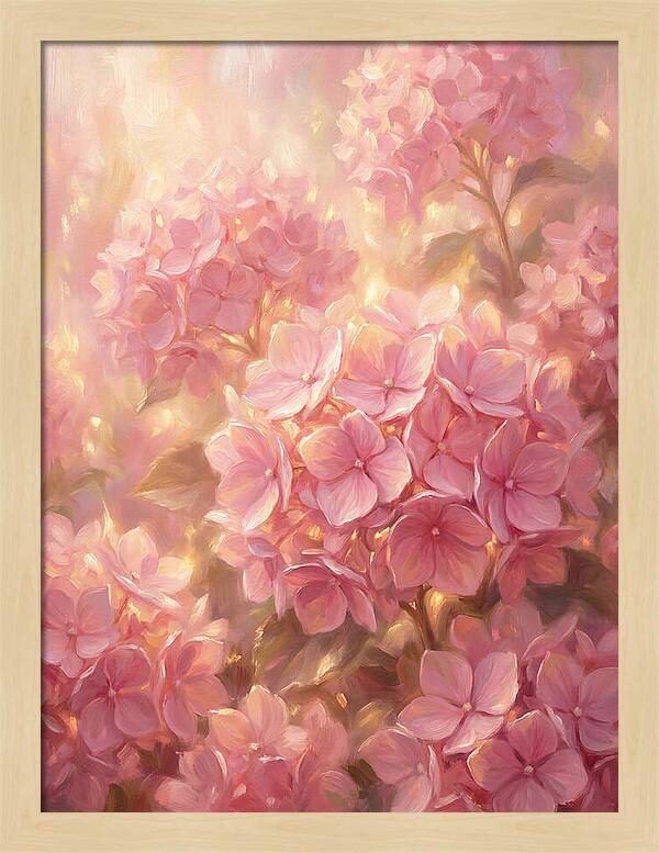 Pink Hydrangeas