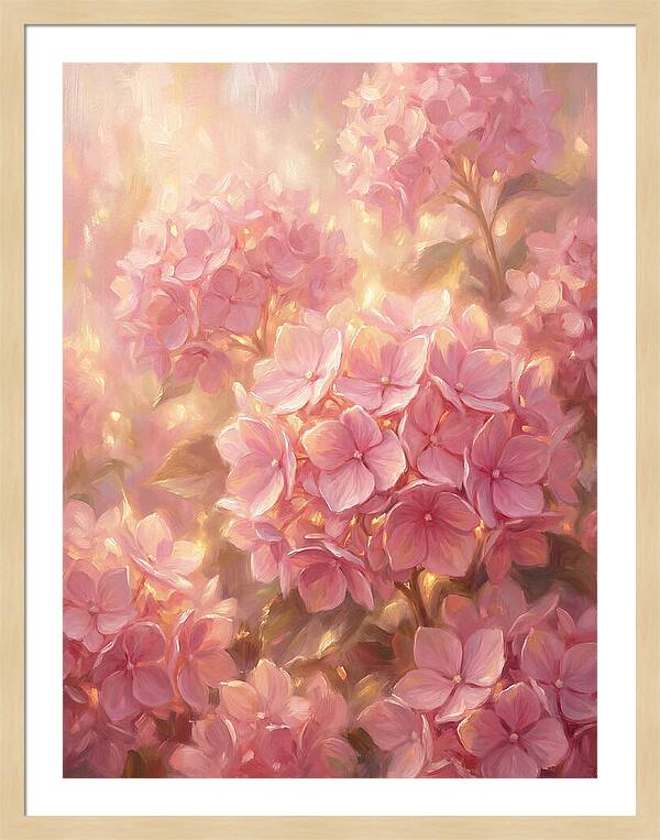 Pink Hydrangeas