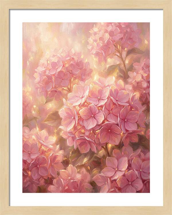 Pink Hydrangeas