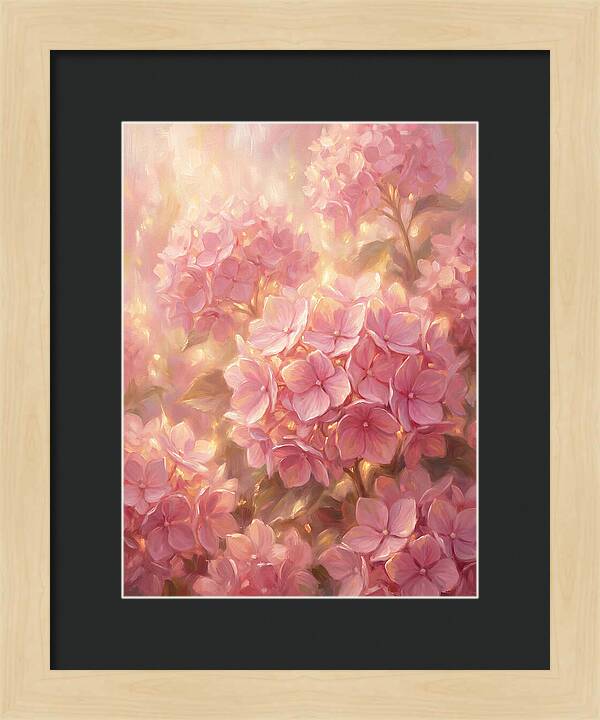 Pink Hydrangeas