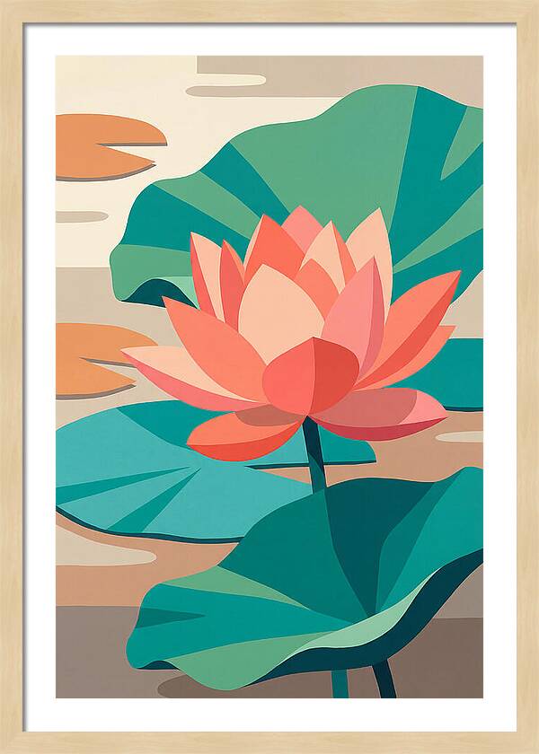 Pink Lotus Blossom