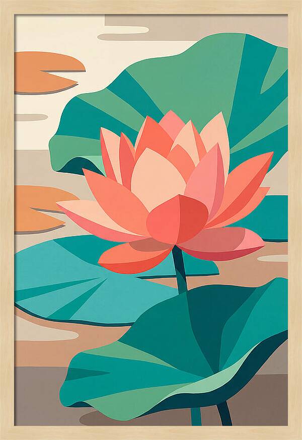 Pink Lotus Blossom
