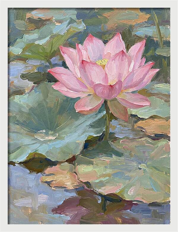 Pink Lotus Blossom Serenity