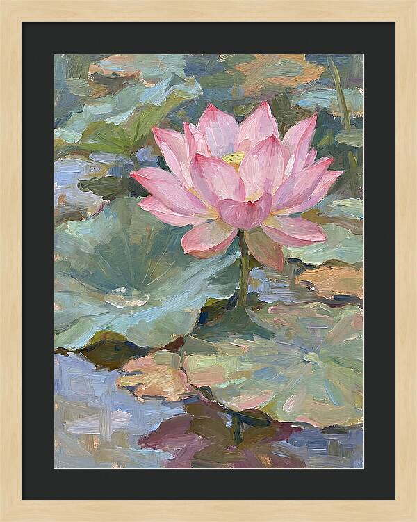 Pink Lotus Blossom Serenity