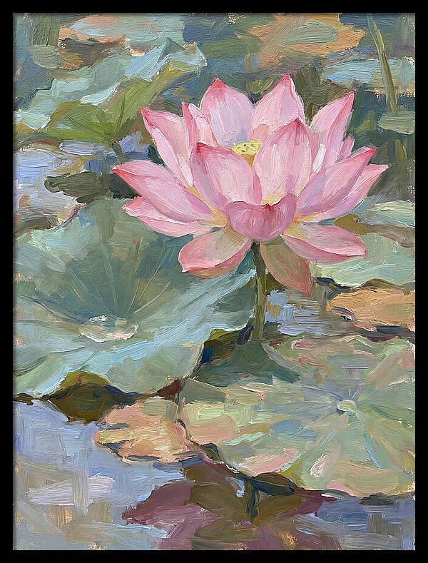 Pink Lotus Blossom Serenity