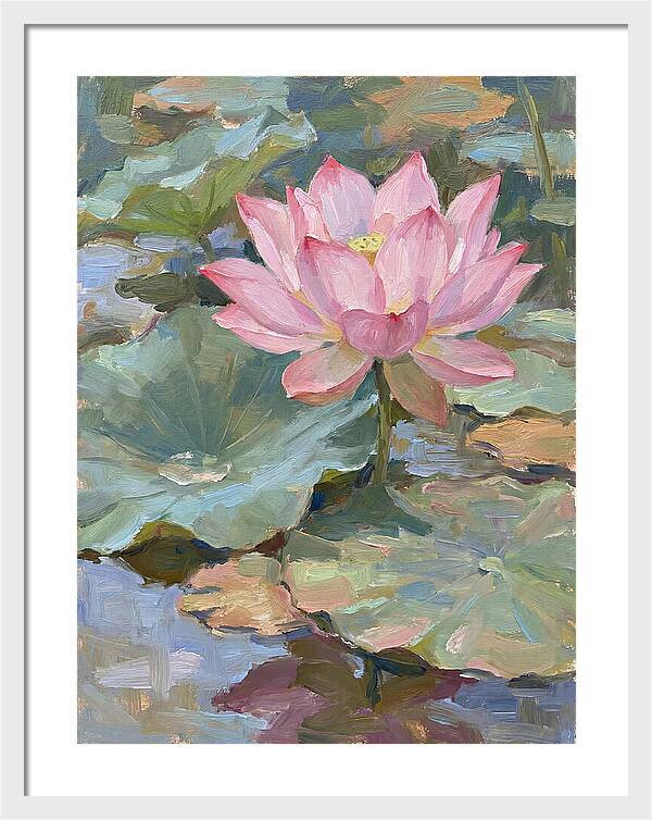 Pink Lotus Blossom Serenity