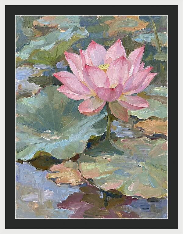 Pink Lotus Blossom Serenity