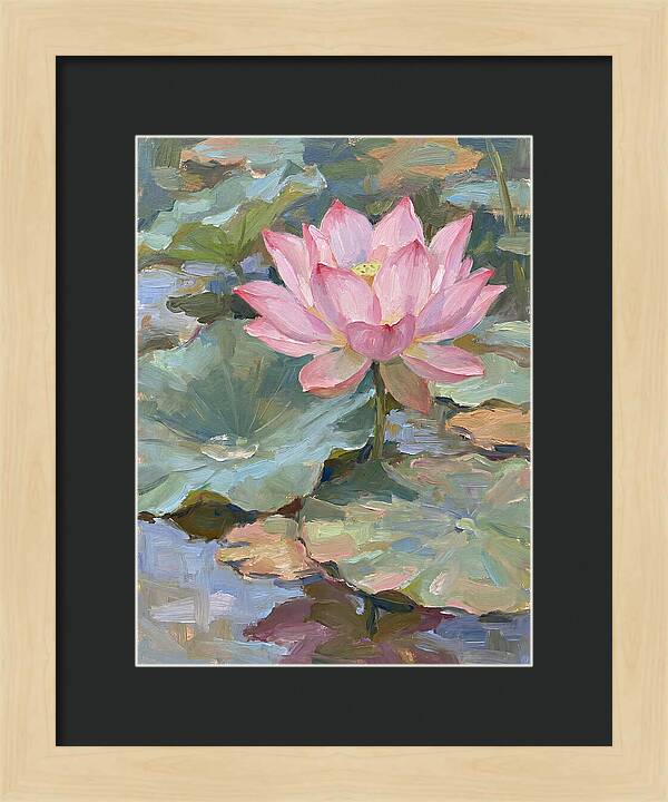 Pink Lotus Blossom Serenity