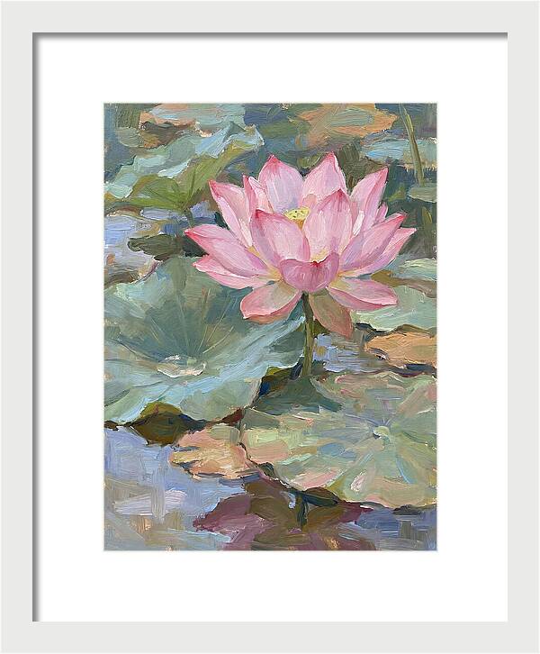 Pink Lotus Blossom Serenity