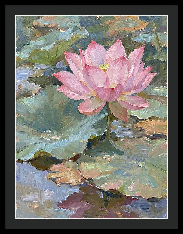 Pink Lotus Blossom Serenity