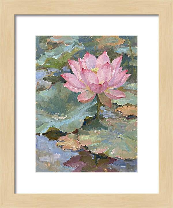 Pink Lotus Blossom Serenity
