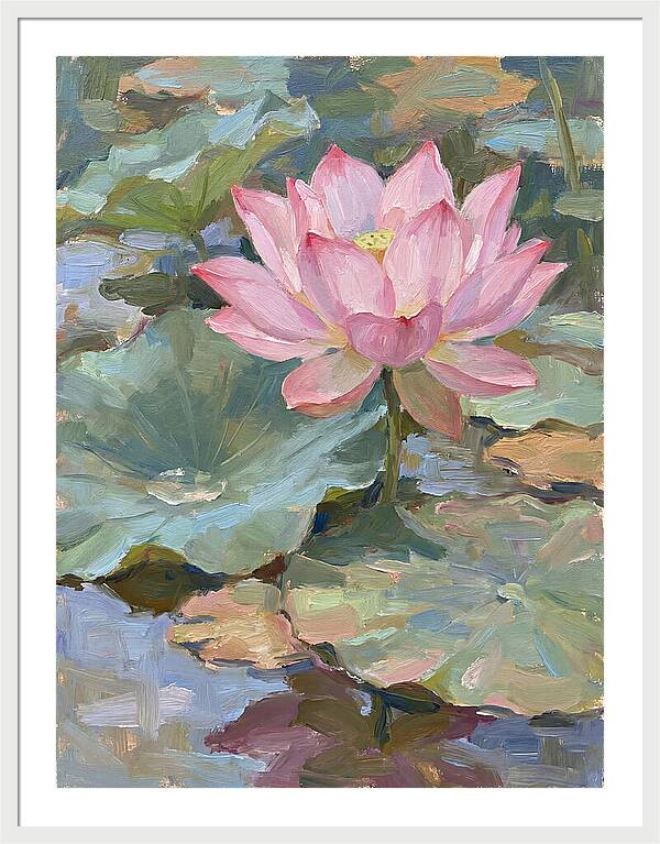 Pink Lotus Blossom Serenity