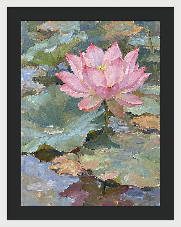 Pink Lotus Blossom Serenity