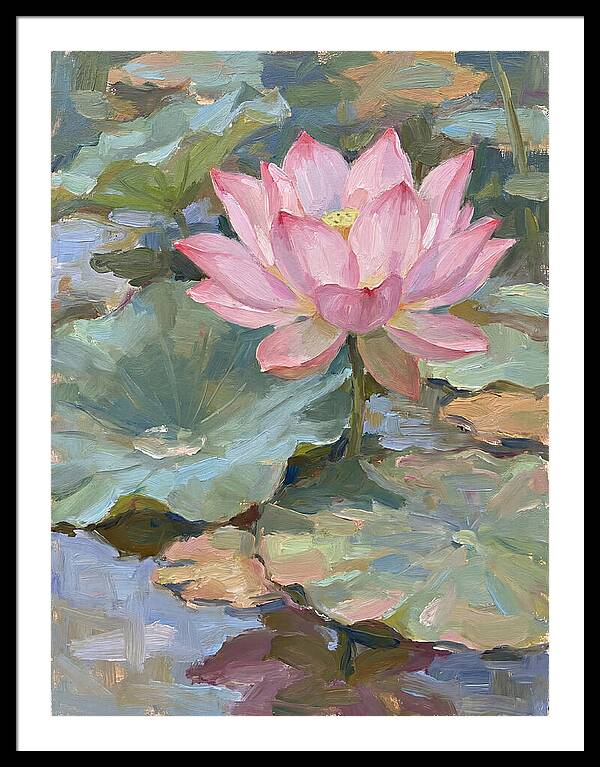 Pink Lotus Blossom Serenity