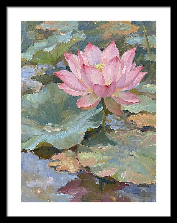 Pink Lotus Blossom Serenity