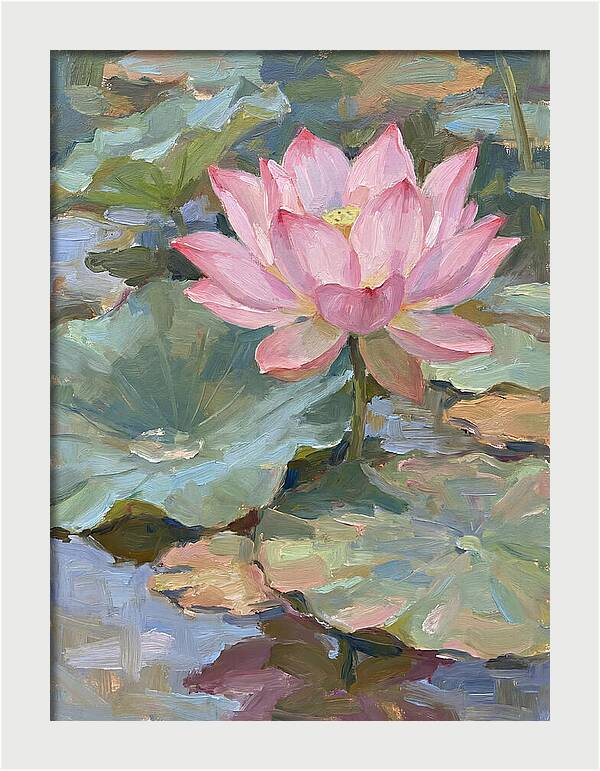 Pink Lotus Blossom Serenity