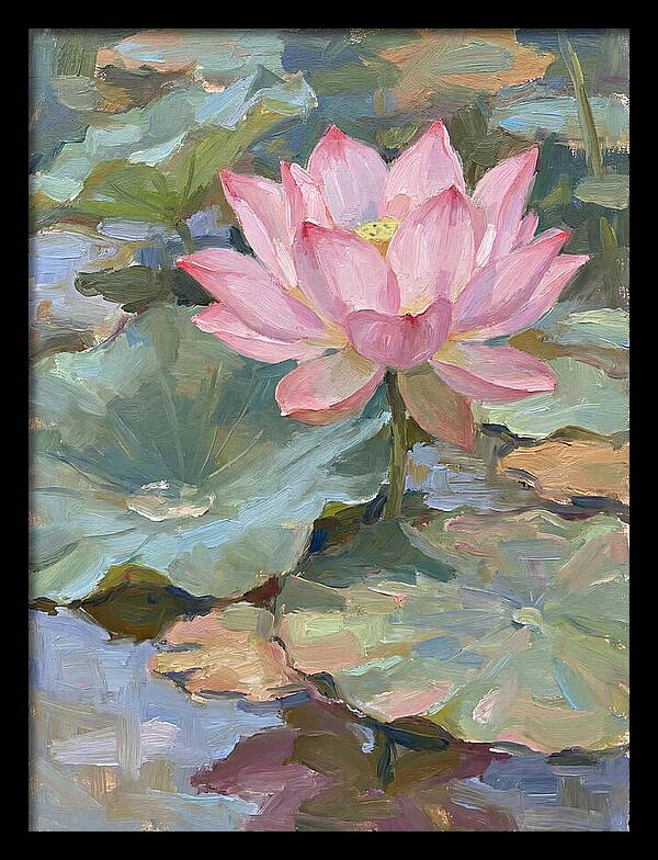 Pink Lotus Blossom Serenity