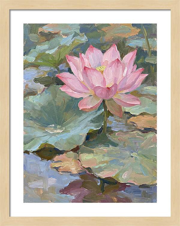 Pink Lotus Blossom Serenity