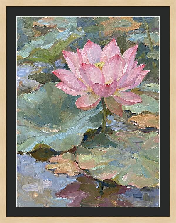 Pink Lotus Blossom Serenity