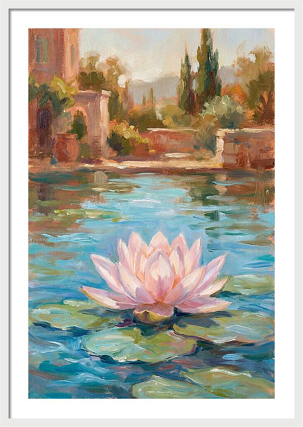 Pink Lotus In Tranquil Waters