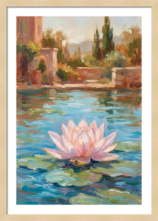 Pink Lotus In Tranquil Waters