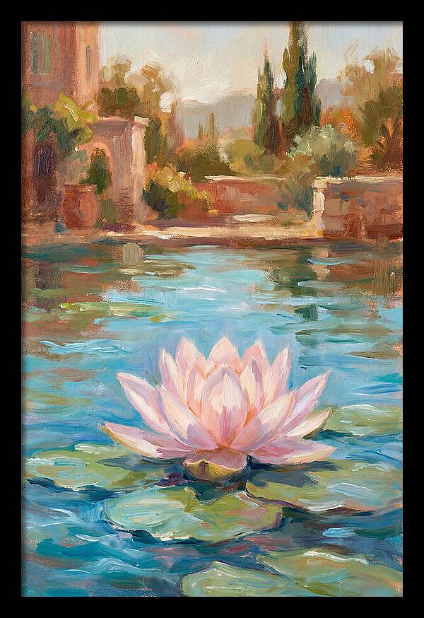 Pink Lotus In Tranquil Waters