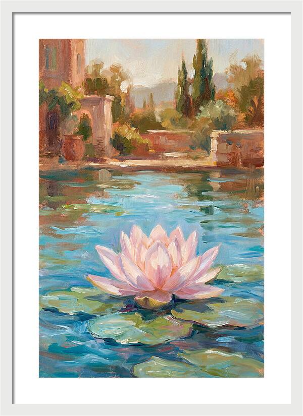 Pink Lotus In Tranquil Waters