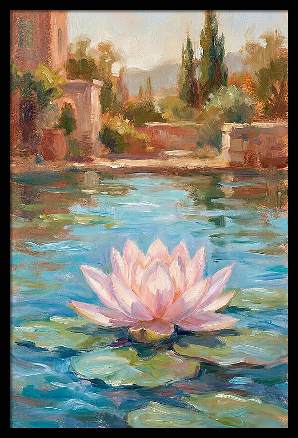 Pink Lotus In Tranquil Waters