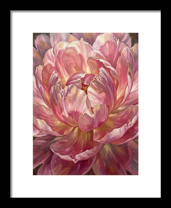 Pink Peony Bloom