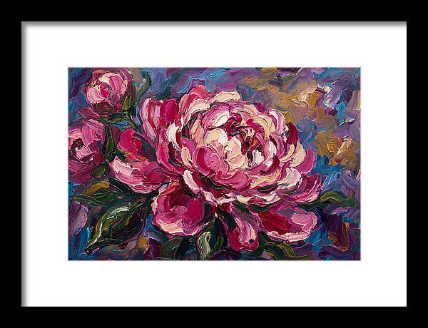 Pink Peony Blooming Beauty