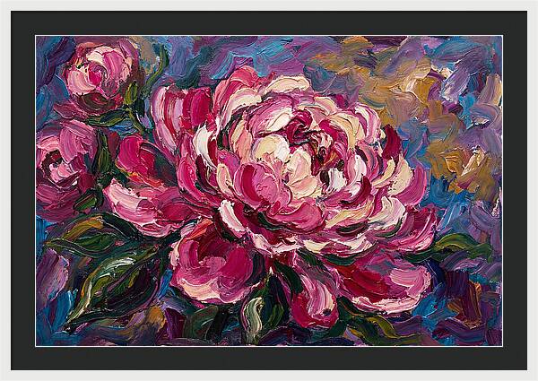 Pink Peony Blooming Beauty
