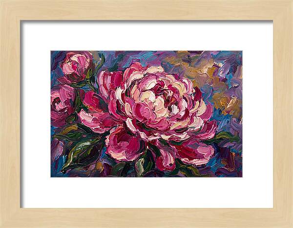 Pink Peony Blooming Beauty