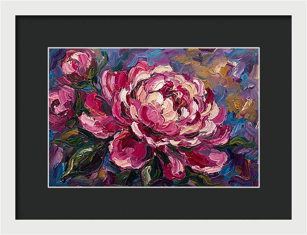 Pink Peony Blooming Beauty