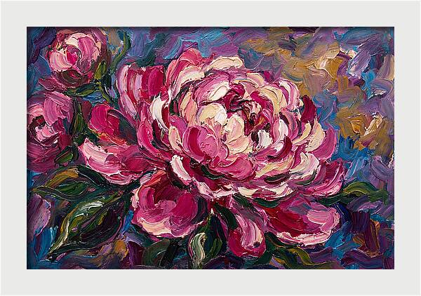 Pink Peony Blooming Beauty