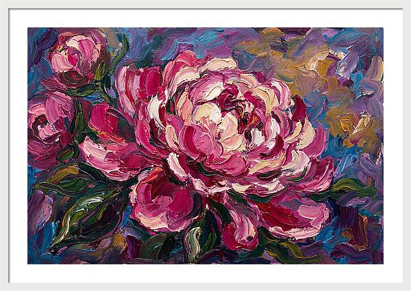 Pink Peony Blooming Beauty