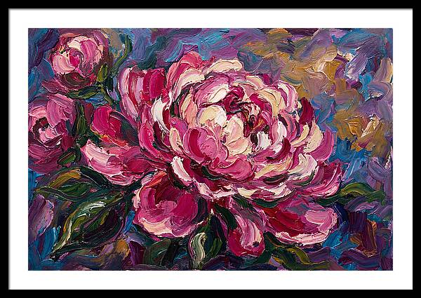Pink Peony Blooming Beauty
