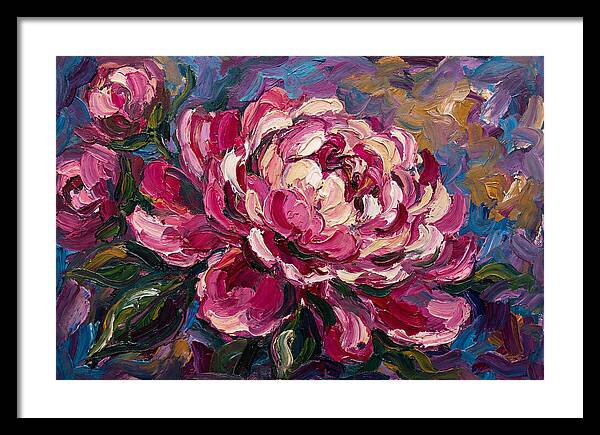 Pink Peony Blooming Beauty