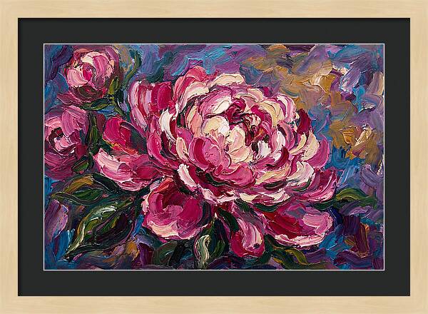 Pink Peony Blooming Beauty
