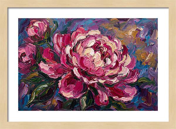 Pink Peony Blooming Beauty
