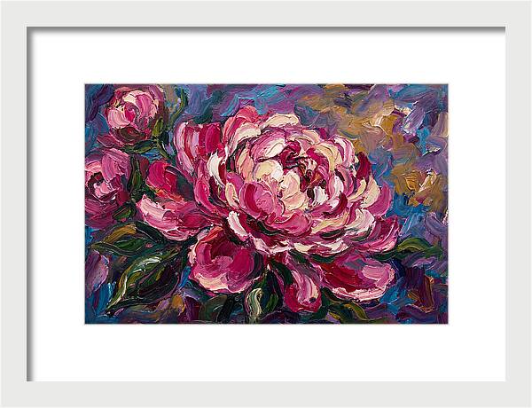 Pink Peony Blooming Beauty
