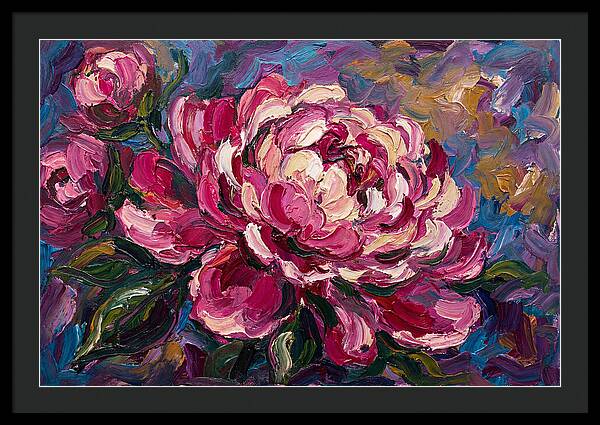 Pink Peony Blooming Beauty